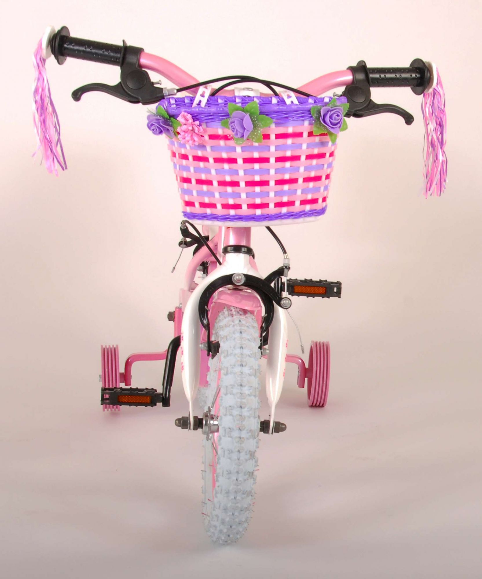 Volare Rose Kinderfahrrad Mädchen 12 Zoll Pink 2