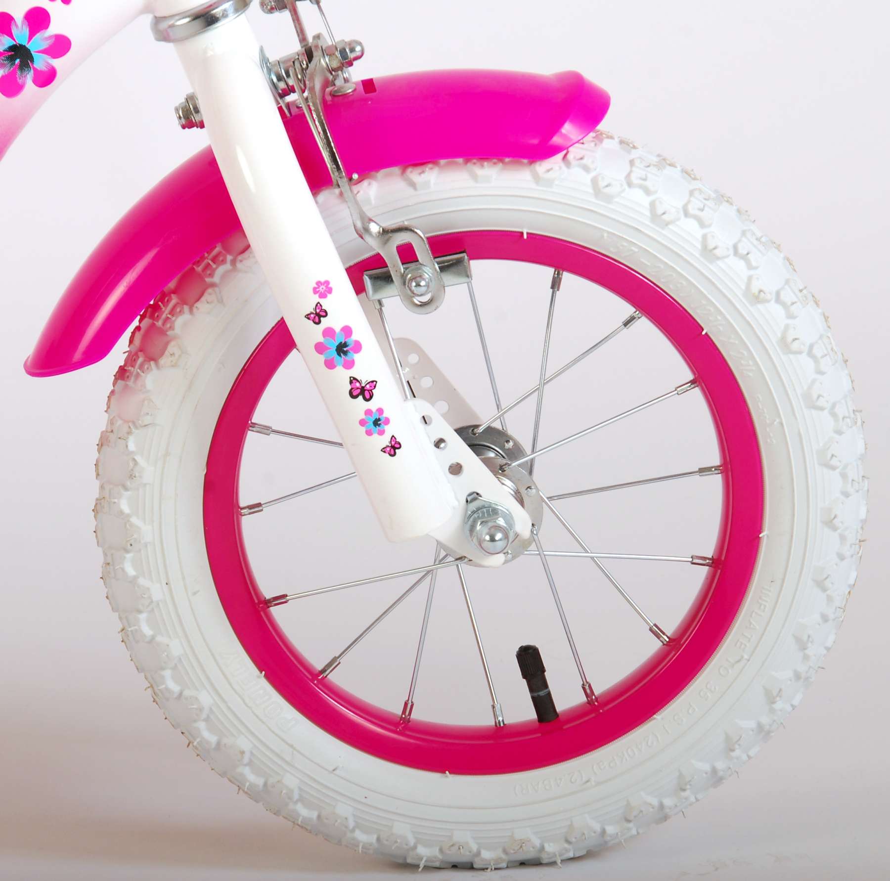 fahrrad rosa weiß