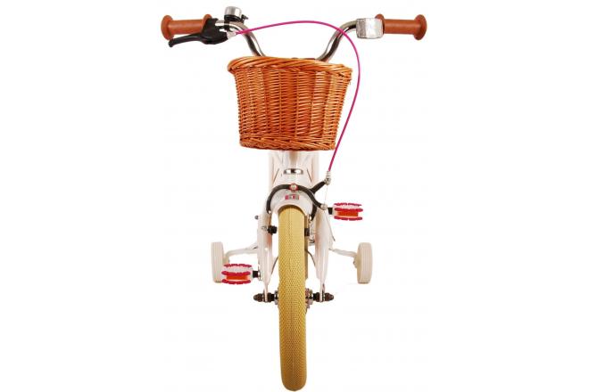 Volare Excellent Kinderfahrrad - Mädchen - 14 Zoll - Weiß