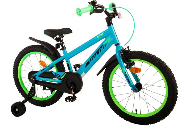 Volare Rocky Kinderfahrrad - Jungen - 18 Zoll - Grün