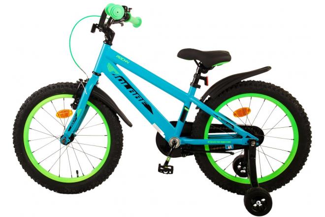 Volare Rocky Kinderfahrrad - Jungen - 18 Zoll - Grün