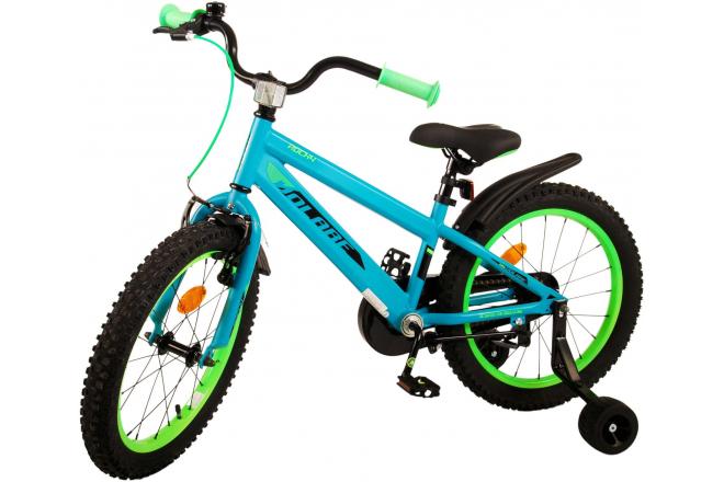 Volare Rocky Kinderfahrrad - Jungen - 18 Zoll - Grün