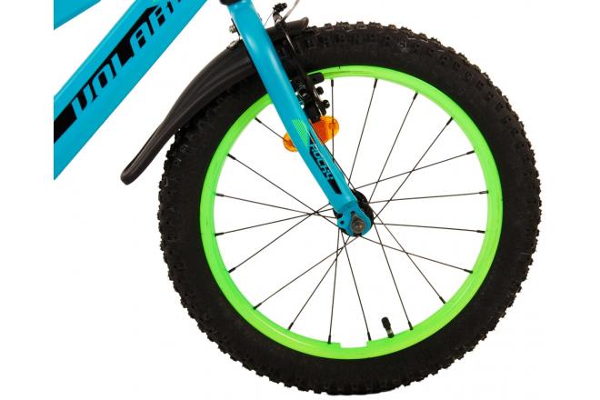 Volare Rocky Kinderfahrrad - Jungen - 18 Zoll - Grün