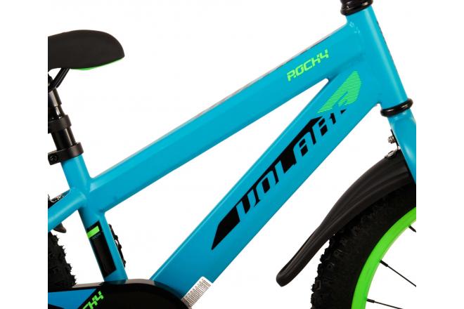 Volare Rocky Kinderfahrrad - Jungen - 18 Zoll - Grün