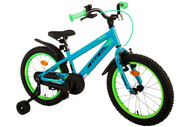 Volare Rocky Kinderfahrrad - Jungen - 18 Zoll - Grün