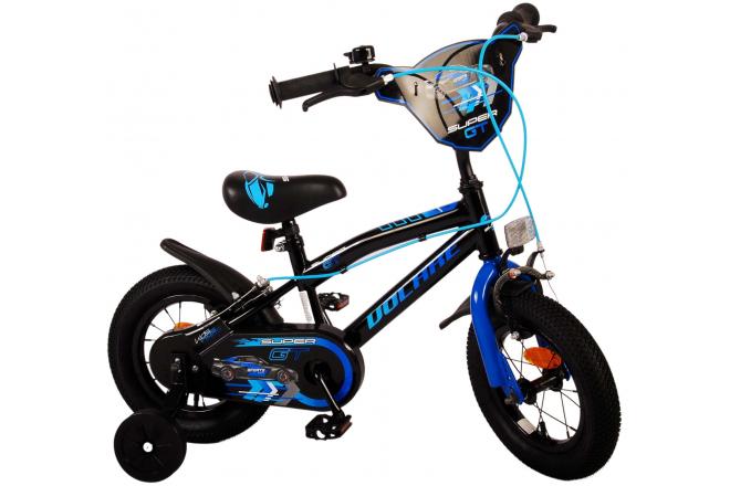 Volare Super GT Kinderfahrrad - Jungen - 12 Zoll - Blau - Zwei Handbremsen