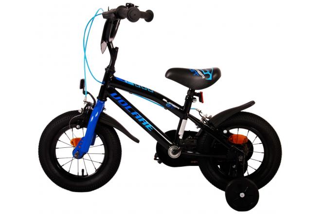 Volare Super GT Kinderfahrrad - Jungen - 12 Zoll - Blau - Zwei Handbremsen