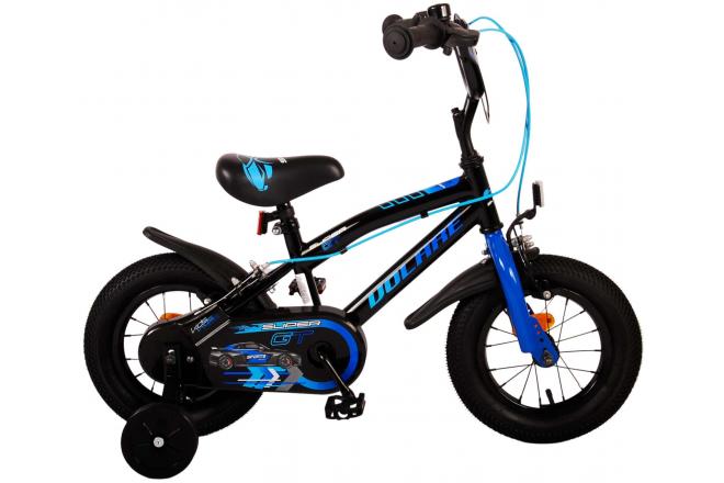 Volare Super GT Kinderfahrrad - Jungen - 12 Zoll - Blau - Zwei Handbremsen