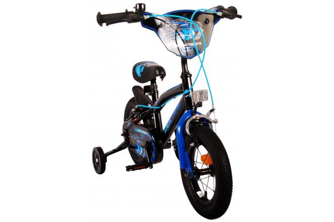 Volare Super GT Kinderfahrrad - Jungen - 12 Zoll - Blau - Zwei Handbremsen