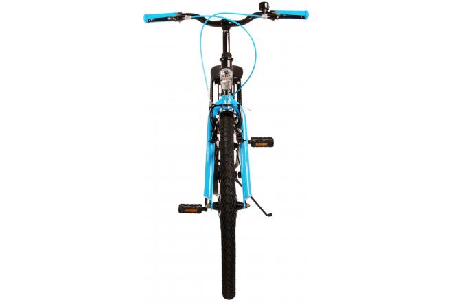 Volare Thombike Kinderfahrrad - Jungen - 24 Zoll - Schwarz Blau - Zweihandbremsen