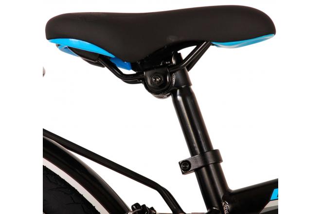 Volare Thombike Kinderfahrrad - Jungen - 24 Zoll - Schwarz Blau - Zweihandbremsen