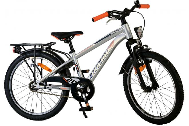 Volare Cross Kinderfahrrad - Jungen - 20 Zoll - Silber