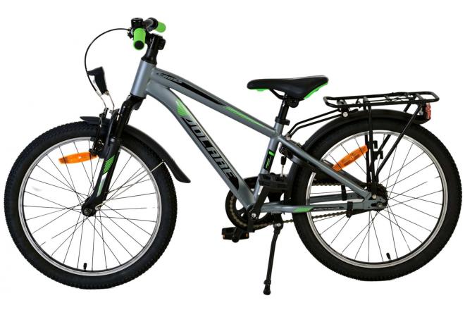 Volare Cross Kinderfahrrad - Jungen - 20 Zoll - dunkelgrau