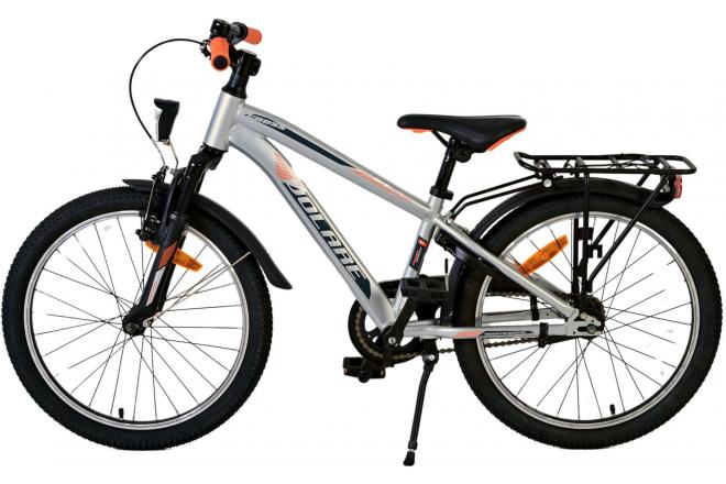 Volare Cross Kinderfahrrad - Jungen - 20 Zoll - Silber