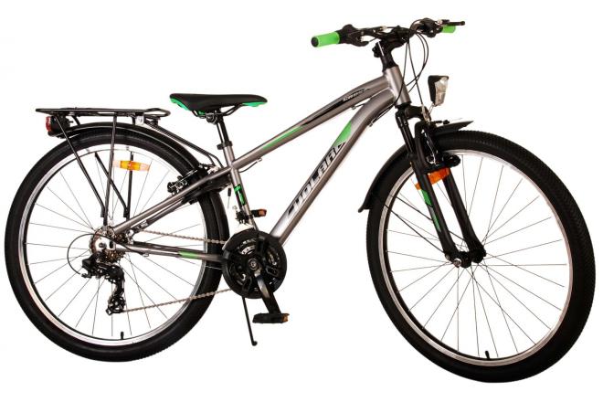 Volare Cross Kinderfahrrad - Jungen - 26 Zoll - Graue 18 Gänge