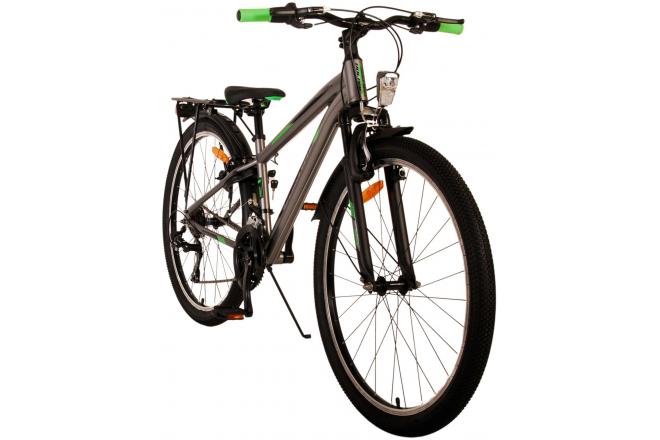 Volare Cross Kinderfahrrad - Jungen - 26 Zoll - Graue 18 Gänge