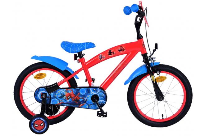 Spider-Man Kinderfahrrad - Jungen - 16 Zoll - Rot