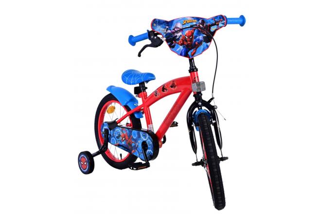 Spider-Man Kinderfahrrad - Jungen - 16 Zoll - Rot