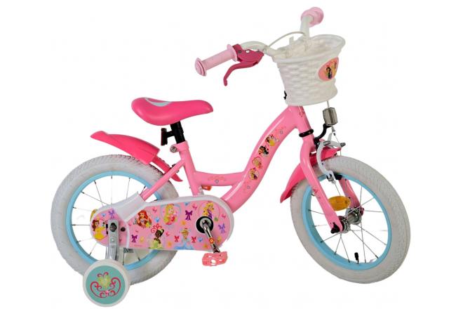 Disney Princess Kinderfahrrad - Mädchen - 14 Zoll - Rosa