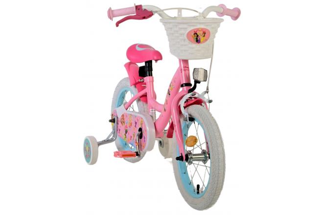 Disney Princess Kinderfahrrad - Mädchen - 14 Zoll - Rosa