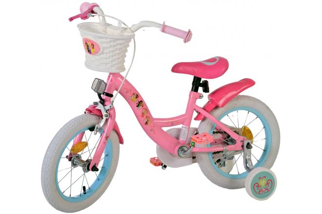 Disney Princess Kinderfahrrad - Mädchen - 14 Zoll - Rosa