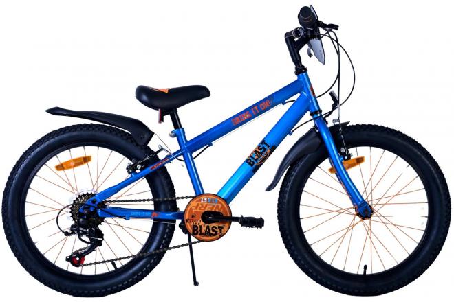 NERF Kinderfahrrad - Jungen - 20 Zoll - Satin Blau - 2 Handbremsen