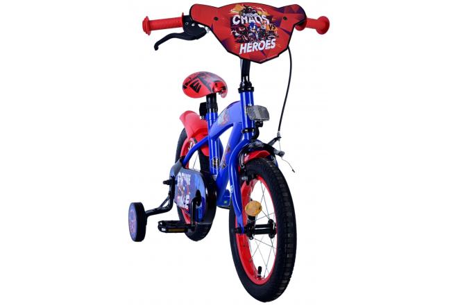 Sonic Prime Kinderfahrrad - Jungen - 14 Zoll - Blau Rot