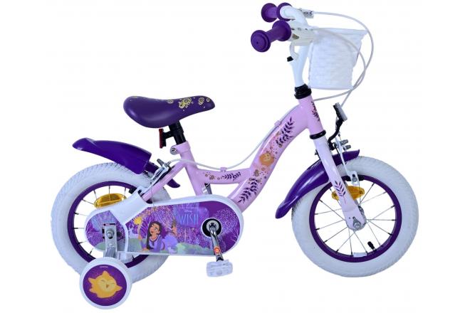 Disney Princess Kinderfiets - Meisjes - 12 inch - Roze - Twee Handremmen