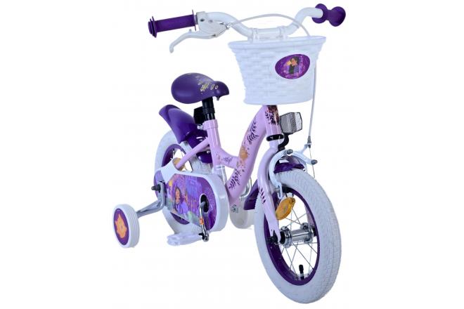 Disney Wish Kinderfahrrad - Mädchen - 12 Zoll - Lila