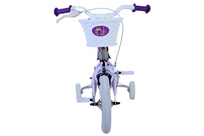 Disney Wish Kinderfahrrad - Mädchen - 12 Zoll - Lila