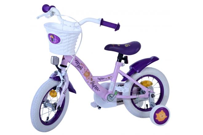 Disney Wish Kinderfahrrad - Mädchen - 12 Zoll - Lila