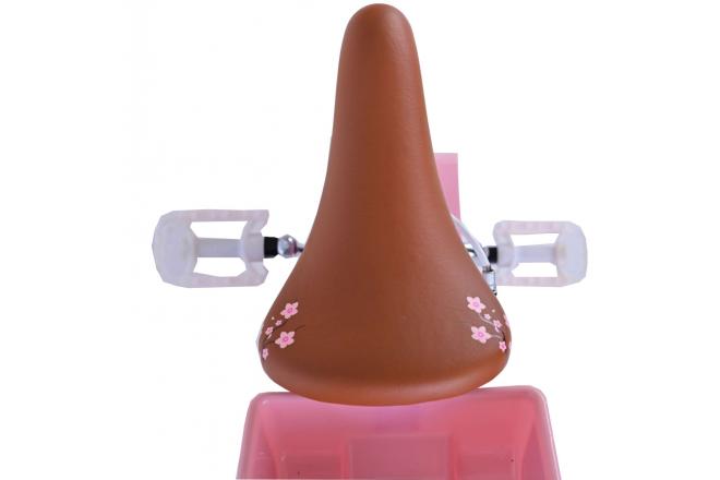 Volare Blossom Kinderfahrrad - Mädchen - 18 Zoll - Rosa - Zwei Handbremsen