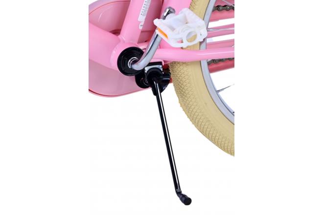 Volare Blossom Kinderfahrrad - Mädchen - 18 Zoll - Rosa - Zwei Handbremsen