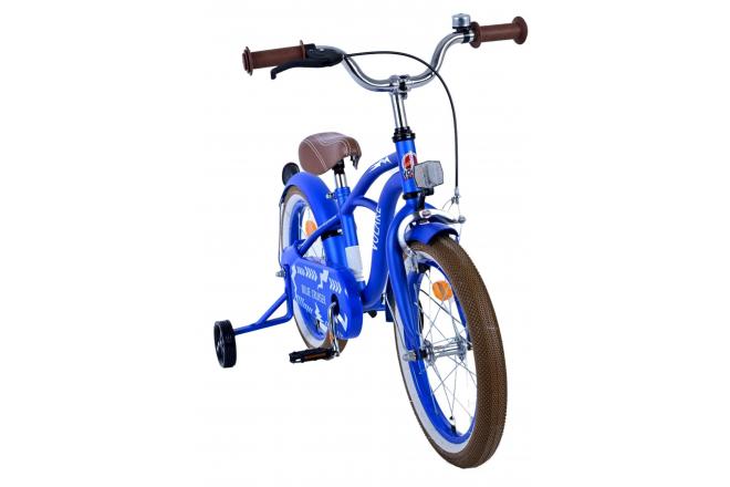 Volare Blue Cruiser Kinderfahrrad - Jungen - 16 Zoll - Blau