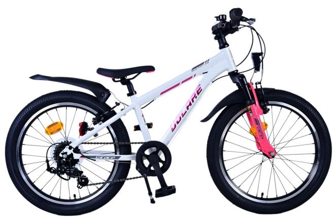 Volare XC Race Kinderfahrrad - 20 Zoll - 7-Gang - Weiß Pink