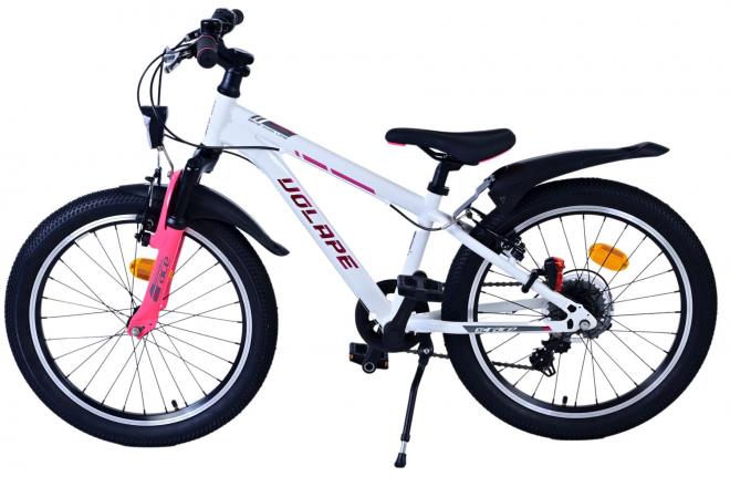 Volare XC Race Kinderfahrrad - 20 Zoll - 7-Gang - Weiß Pink