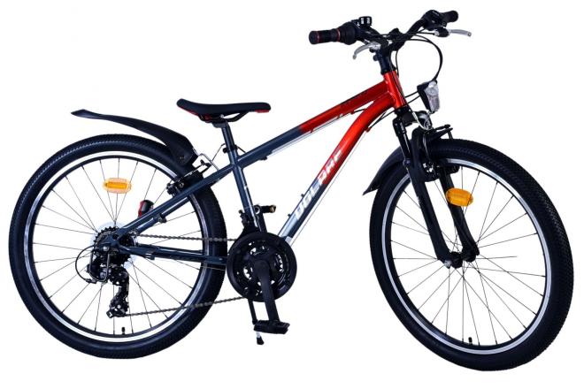 Volare XC Race Kinderfahrrad - 24 Zoll - 21 Gang - Rot/Grau