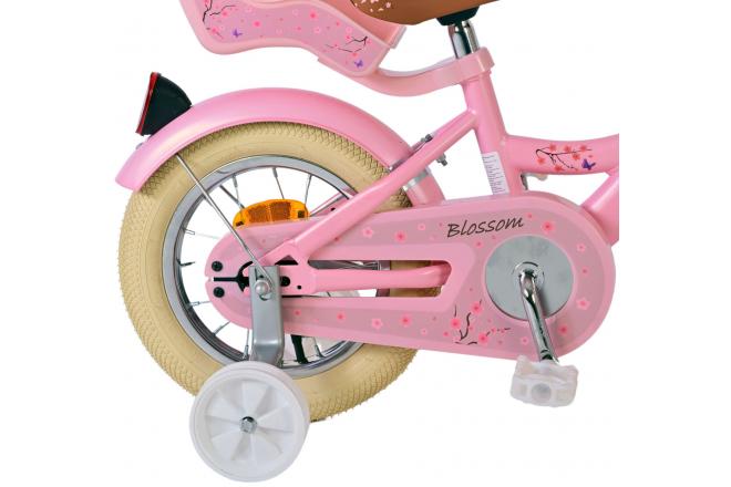 Volare Blossom Kinderfahrrad - Mädchen - 12 Zoll - Rosa