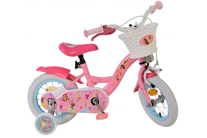 Disney Princess Kinderfahrrad - Mädchen - 12 Zoll - Rosa