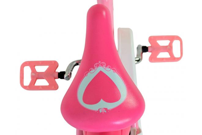 Disney Princess Kinderfahrrad - Mädchen - 12 Zoll - Rosa