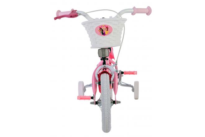 Disney Princess Kinderfahrrad - Mädchen - 12 Zoll - Rosa