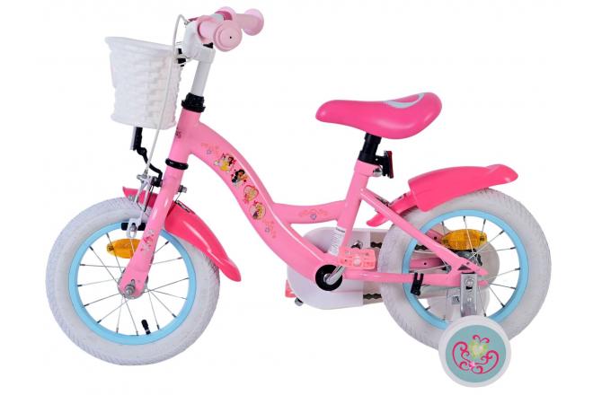 Disney Princess Kinderfahrrad - Mädchen - 12 Zoll - Rosa