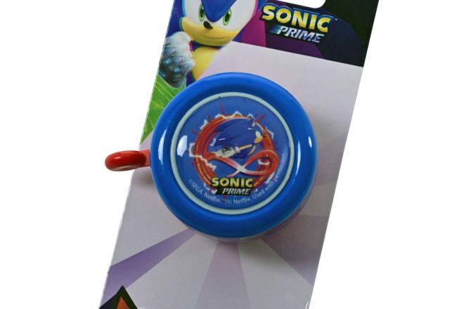 Sonic Prime Fahrradklingel - Jungen - Blau Rot