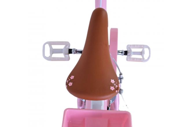 Volare Blossom Kinderfahrrad - Mädchen - 16 Zoll - Rosa - Zweihandbremsen