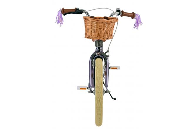 Volare Blossom Kinderfahrrad - Mädchen - 18 Zoll - Lila