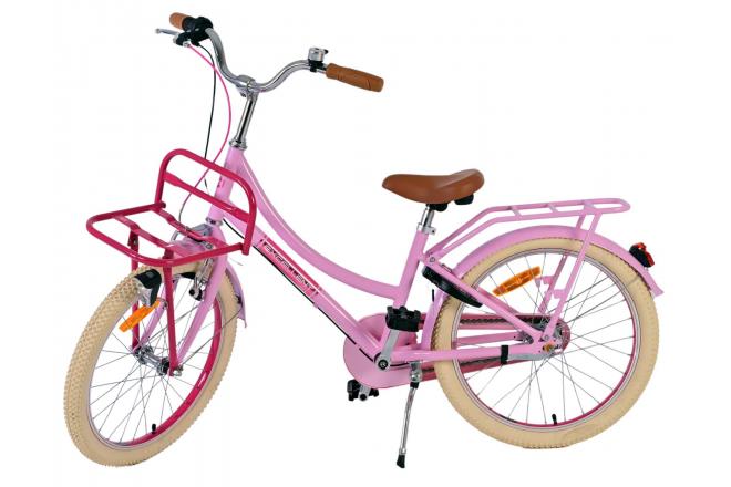 Volare Excellent Kinderfahrrad - Mädchen - 20 Zoll - Rosa - 3 Gänge