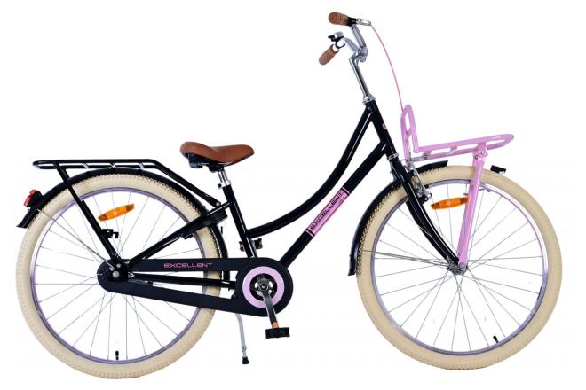 Volare Excellent Kinderfiets - Meisjes - 24 inch - Zwart