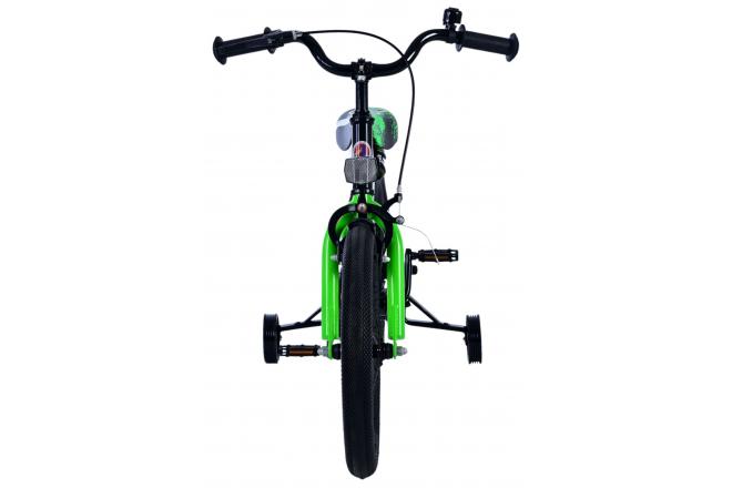 Volare Sportivo Kinderfahrrad - Jungen - 16 Zoll - Grün Schwarz