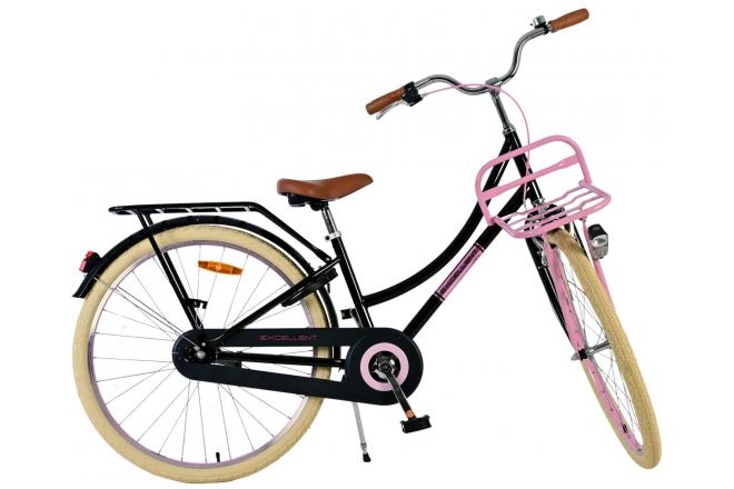 Volare Excellent Kinderfiets - Meisjes - 26 inch - Zwart