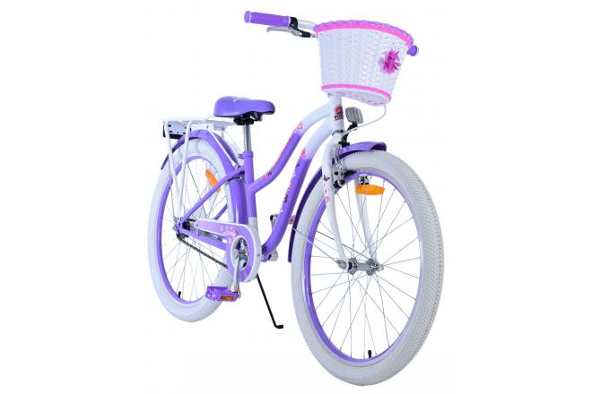 Volare Lovely Kinderfahrrad - Mädchen - 24 Zoll - Lila